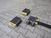 Vozíky kolečka transportní zdvižné plošiny vybavení technologických linek Polsko - 3