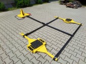 Vozíky kolečka transportní zdvižné plošiny vybavení technologických linek Polsko - 8